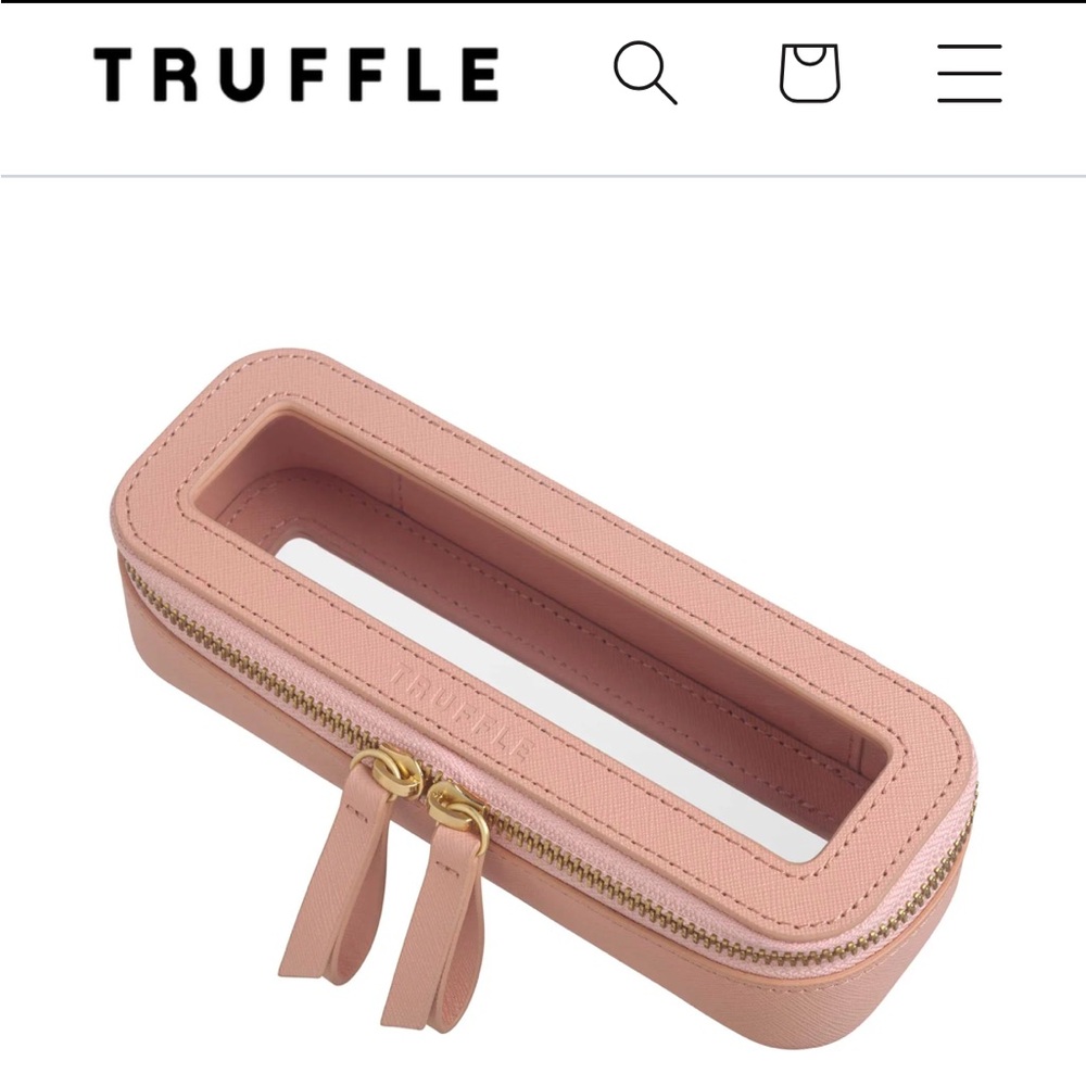 Truffle mini jet set clarity case